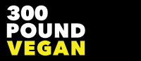 The 300 Pound Vegan logo